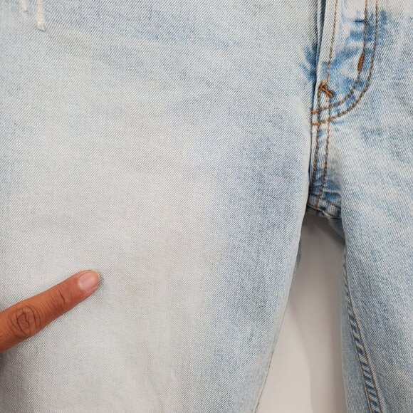 Comune Memphis Revival Jeans Distressed High Rise Button Fly Womens 27 NWOT - Picture 9 of 15